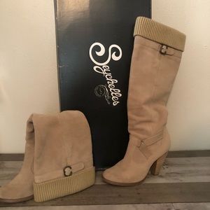 Seychelles Tan Knee High Boots